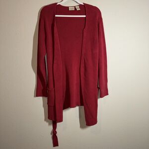 Cherokee Collection Women’s Cardigan Red